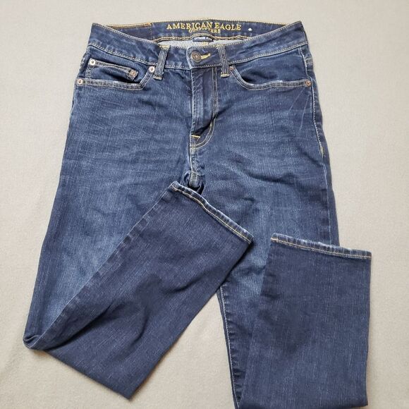 AE SLIM STRAIGHT LEG EXTREME FLEX MENS JEANS SZ 28 American Eagle - Picture 5 of 13